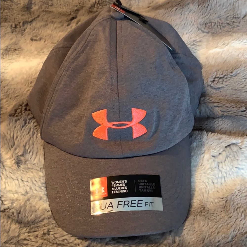 Gray Under Armour Hat